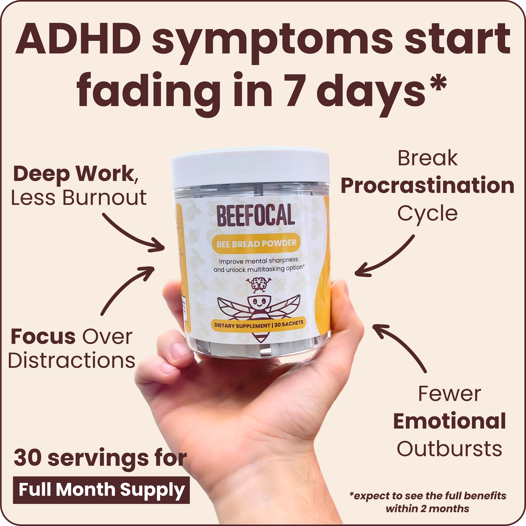 World first 100% natural ADHD hack