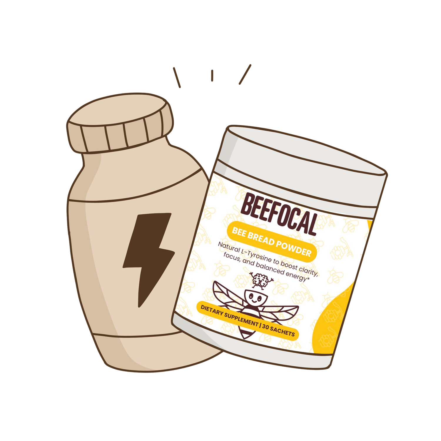 Meds Stimulate. Beefocal Nourishes ADHD Minds