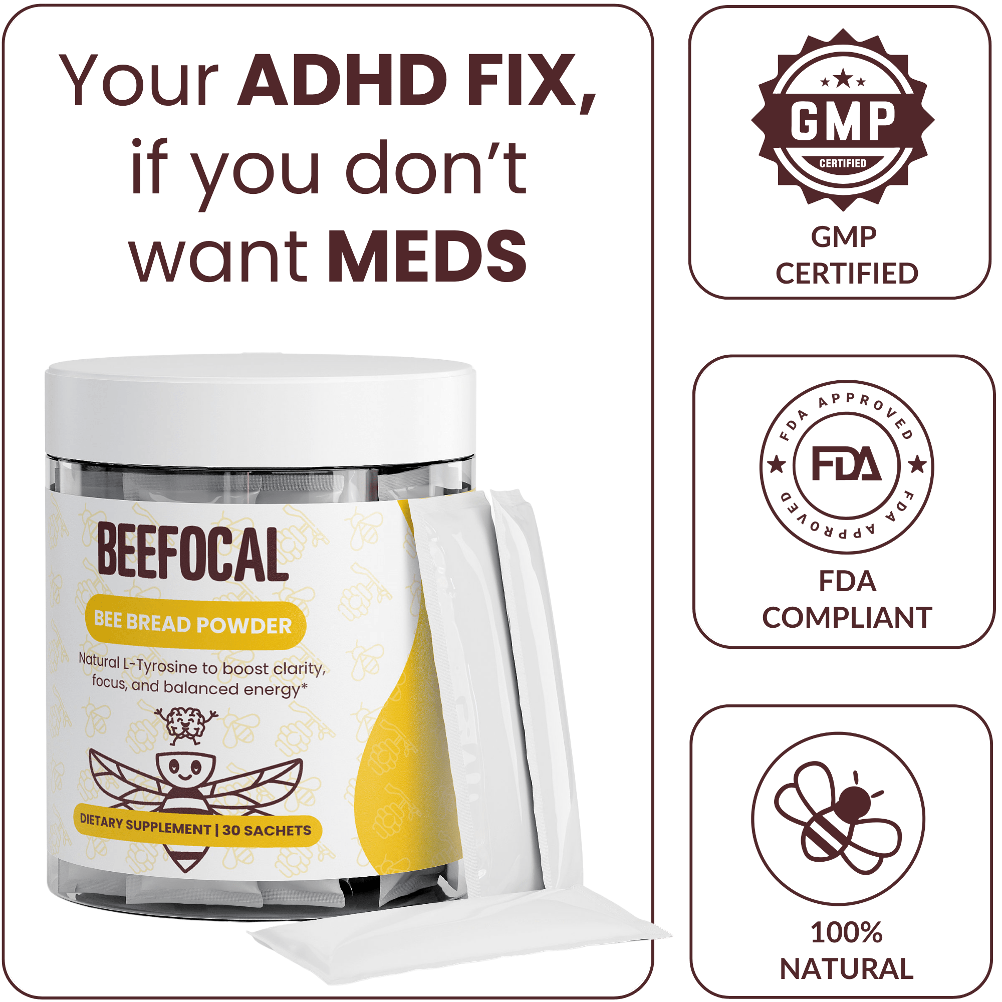 Natural ADHD Support, Without Stimulants